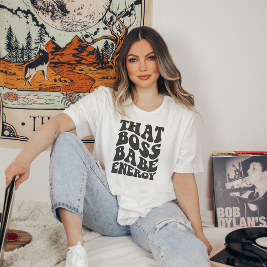 Boss Babe Energy l | Tee