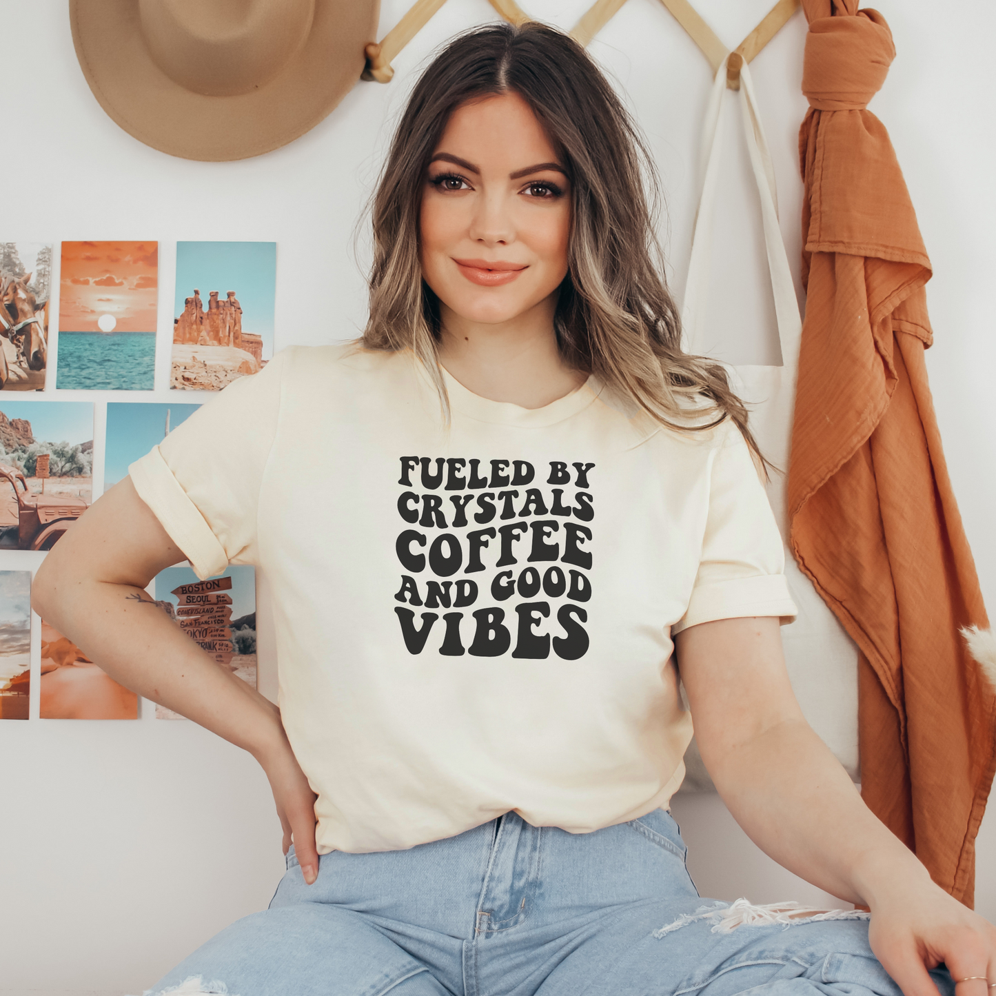 Coffee Crystals & Good Vibes | Tee