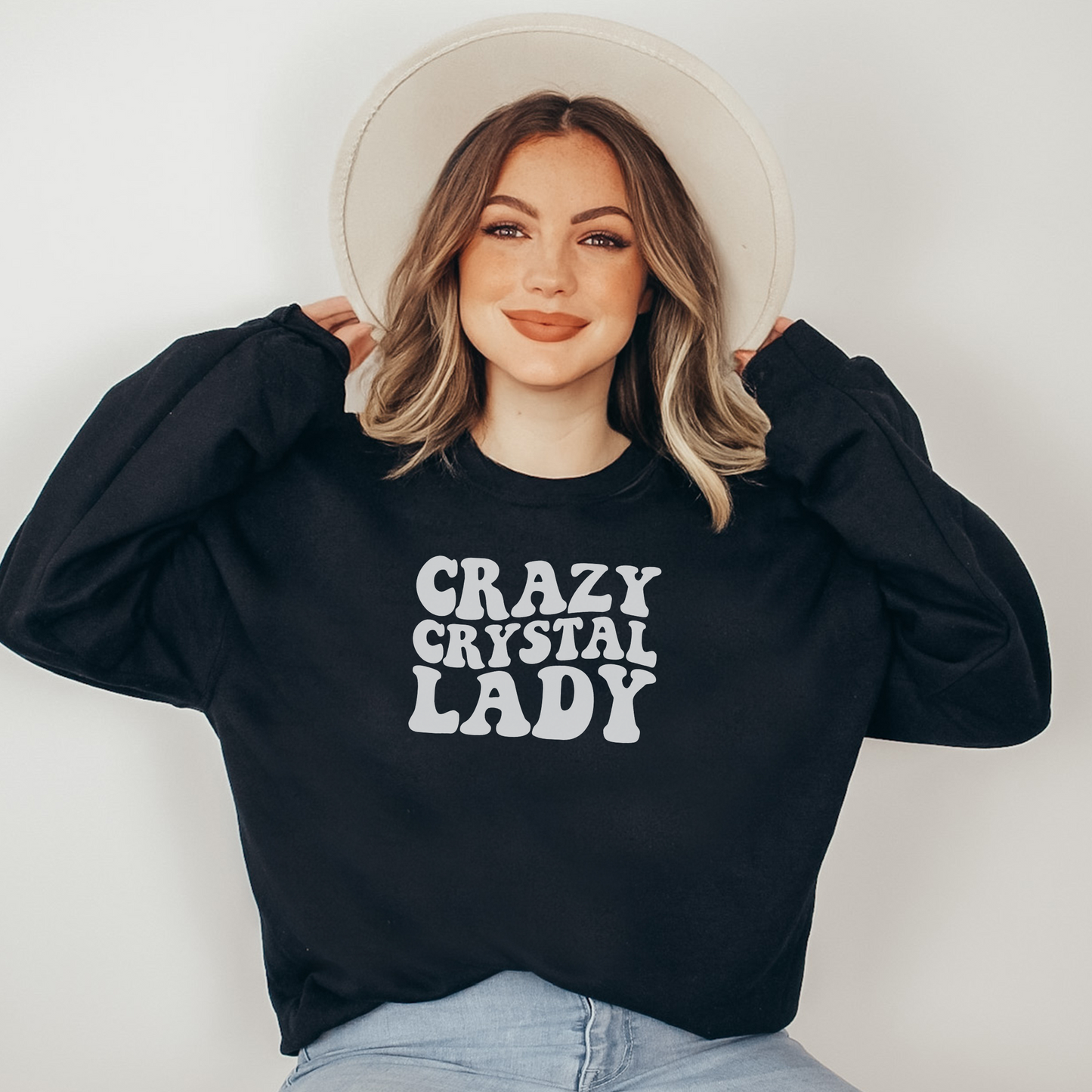 Crazy Crystal Lady | Sweatshirt