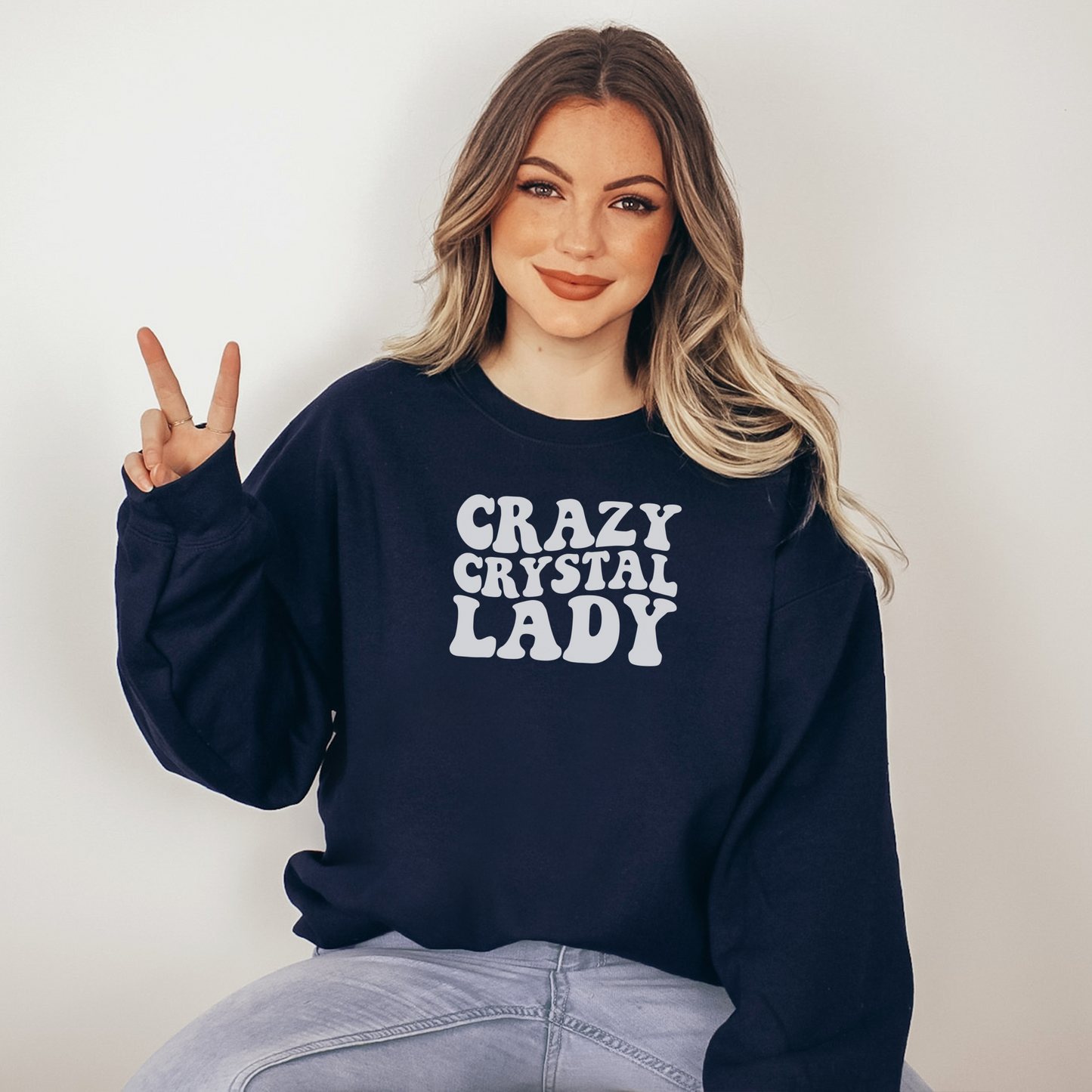 Crazy Crystal Lady | Sweatshirt